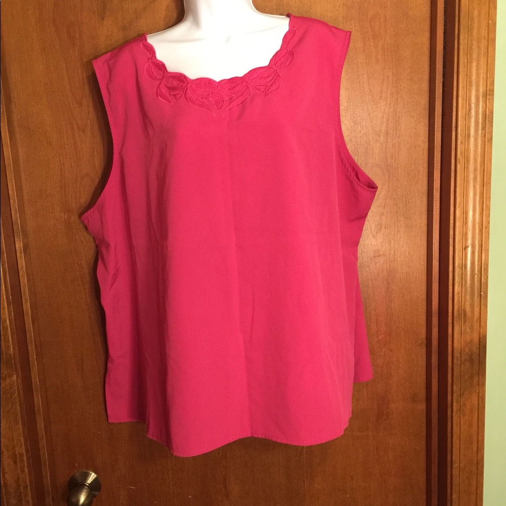Hot pink tank top women’s
